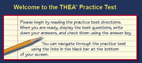 thea practice test